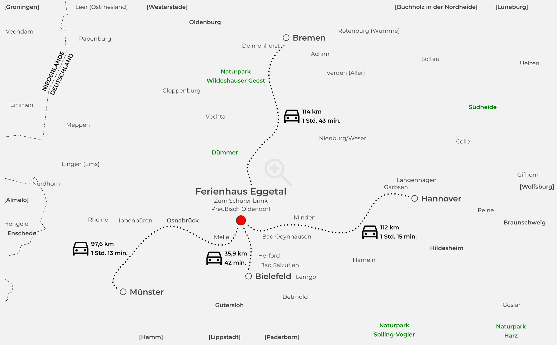 Karte - Anfahrt