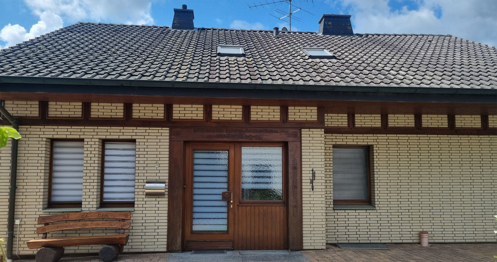 Ferienhaus Eggetal Eingangsbereich